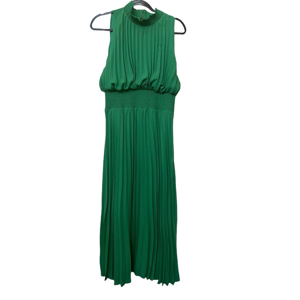 Beautiful bright green dress, size Large, never been worn - Like New